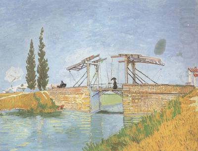 The Langlois Bridge at Arles (nn04), Vincent Van Gogh